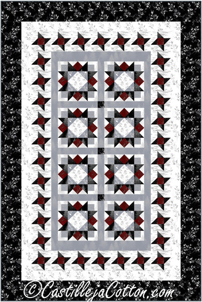 Friendship Flowers Quilt CJC-54871e - Downloadable Pattern