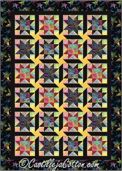 Starstruck Quilt CJC-55171e - Downloadable Pattern