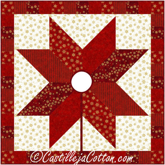 Shimmer Tree Skirt CJC-55201e - Downloadable Pattern