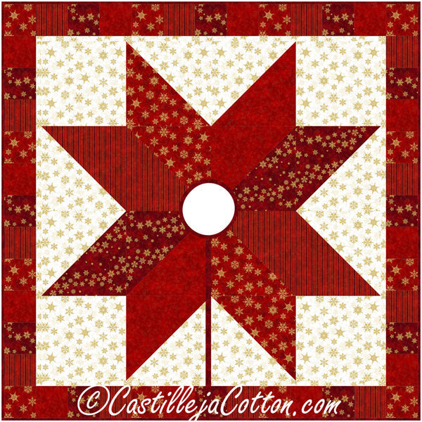 Shimmer Tree Skirt Pattern CJC-55201 - Paper Pattern