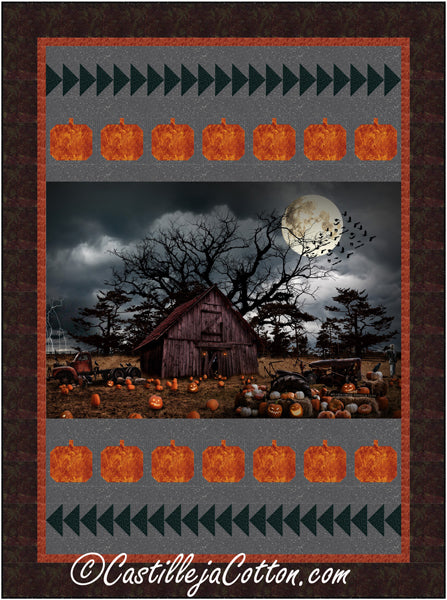 Haunted House Quilt Pattern CJC-55541 - Paper Pattern