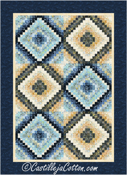 Sea and Sand Quilt Pattern CJC-55791 - Paper Pattern