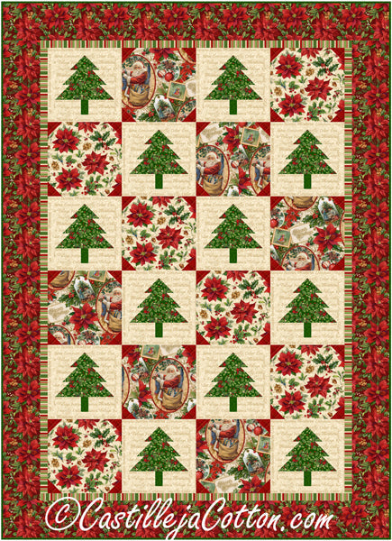 Trees and Circles Quilt CJC-55851e - Downloadable Pattern