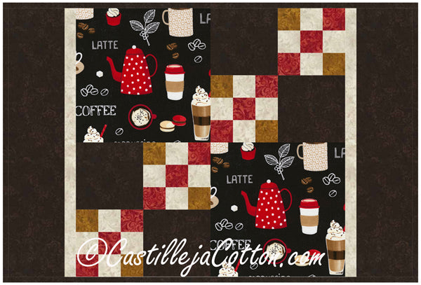 Coffee Time Placemat Pattern CJC-55961 - Paper Pattern