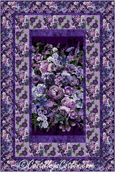 Floral Bouquet Quilt Pattern CJC-56151 - Paper Pattern