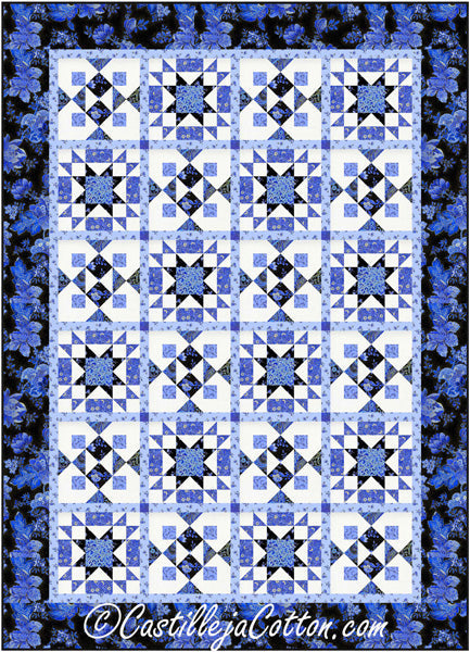 Sapphire Jewels Quilt CJC-56301e - Downloadable Pattern