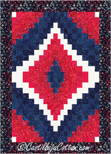 Diamond Valor Quilt CJC-56465e - Downloadable Pattern