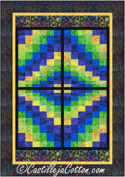 Celebrity Six Quilt CJC-56471e - Downloadable Pattern