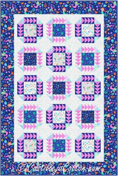 Mermaids and Sea Life Quilt Pattern CJC-56521 - Paper Pattern