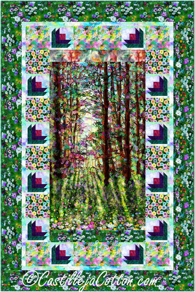 Floral Meadow Quilt Pattern CJC-56601 - Paper Pattern