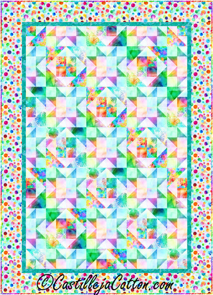 Prism Stars Quilt Pattern CJC-56611 - Paper Pattern