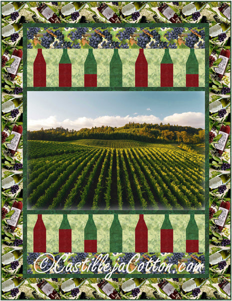 Vineyard Quilt Pattern CJC-56621 - Paper Pattern