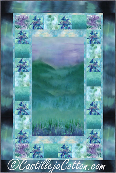 Magical Forest Quilt Pattern CJC-56651 - Paper Pattern