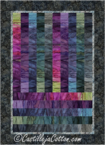 Ombre Layers Quilt CJC-56882e - Downloadable Pattern