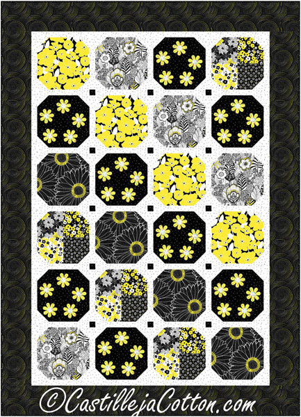 Sundance Daisies Quilt Pattern CJC-57041 - Paper Pattern