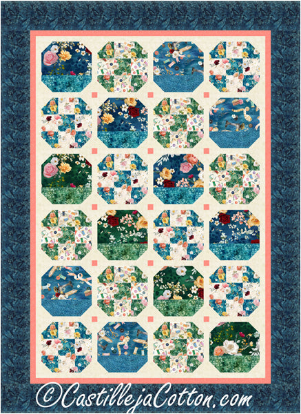 Baskets and Nines Quilt CJC-57272e - Downloadable Pattern