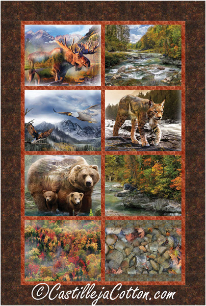 Autumn Scenes Quilt CJC-57321e - Downloadable Pattern