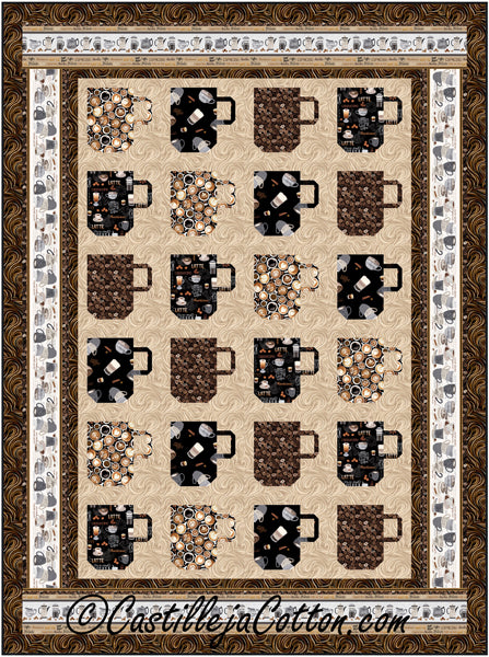 Latte Time Quilt Pattern CJC-57801 - Paper Pattern