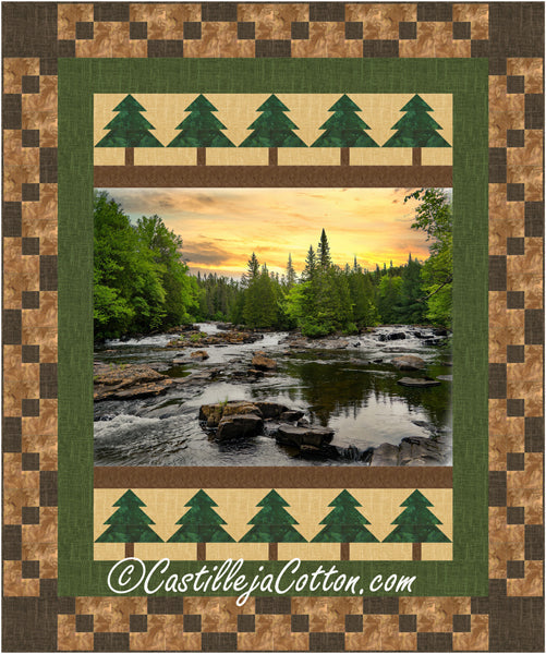 Rocky River Quilt Pattern CJC-57821 - Paper Pattern