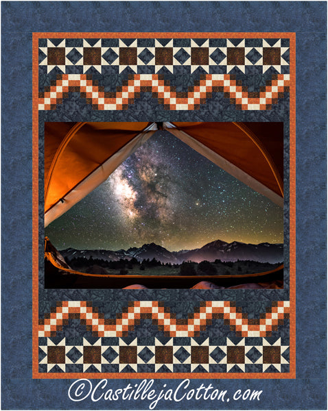 Star Gazing Quilt Pattern CJC-57861 - Paper Pattern