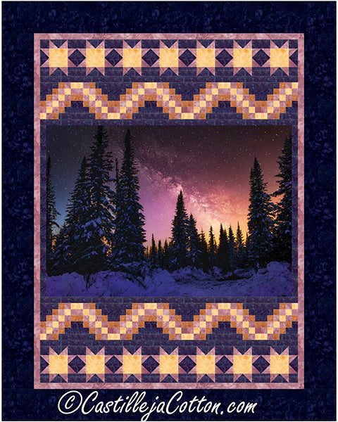 Twilight Stars Quilt CJC-57862e - Downloadable Pattern