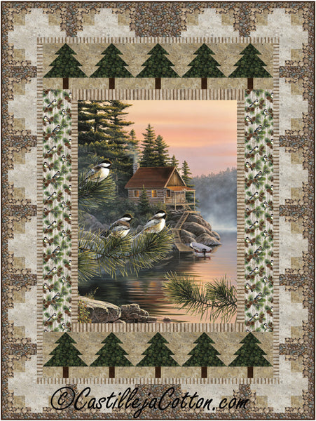 Cabin by the Lake Quilt Pattern CJC-57911 - Paper Pattern