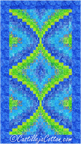 Brilliant Gem Quilt CJC-58051e - Downloadable Pattern