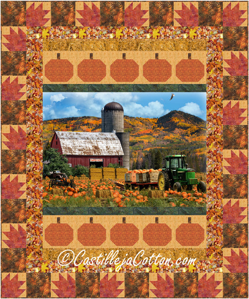 Pumpkin Farm Quilt CJC-58281e - Downloadable Pattern