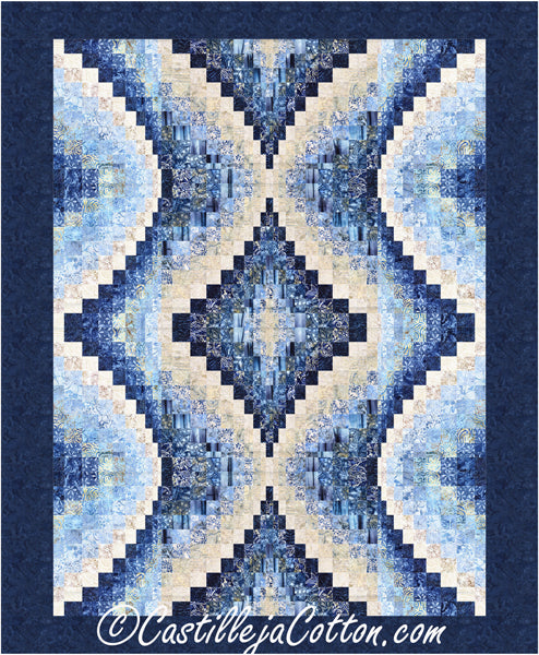 Echoing Jewels Eclipse Quilt CJC-58491e - Downloadable Pattern