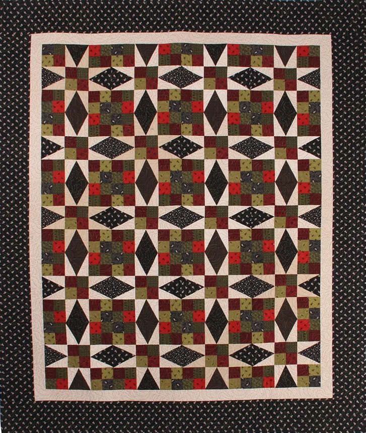 Vintage Cross Quilt Pattern CMQ-103 - Paper Pattern