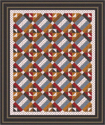 Spencer Creek Quilt CMQ-105e - Downloadable Pattern