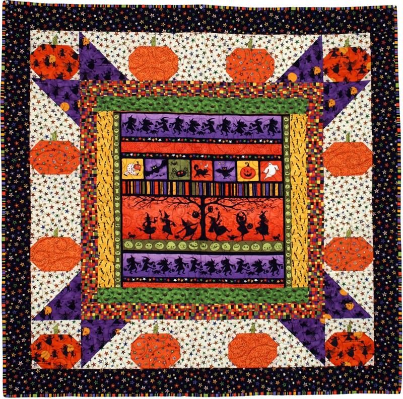 Pumpkin Patch Quilt CMQ-107e - Downloadable Pattern