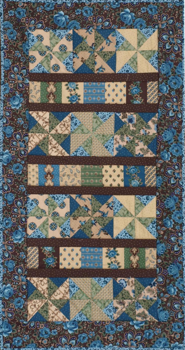 Windy Windmill Quilt CMQ-115e - Downloadable Pattern