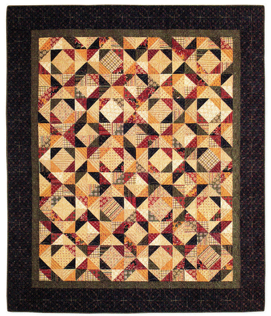 Ring Around the Square Quilt Pattern CMQ-131 - Paper Pattern