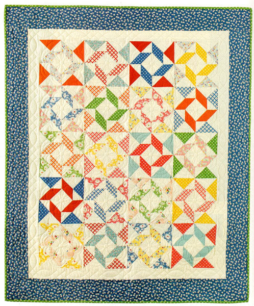 Twister Quilt CMQ-148e - Downloadable Pattern