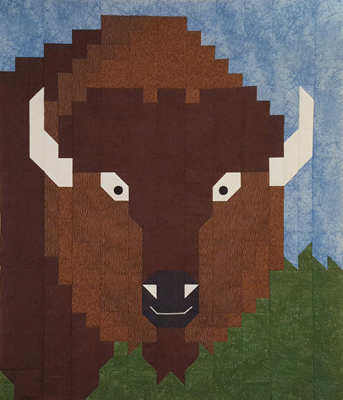 Bison Quilt CQ-009e - Downloadable Pattern