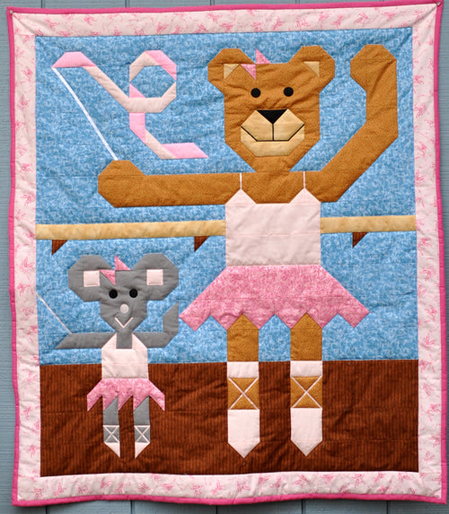 Ballerinas Quilt CQ-021e - Downloadable Pattern