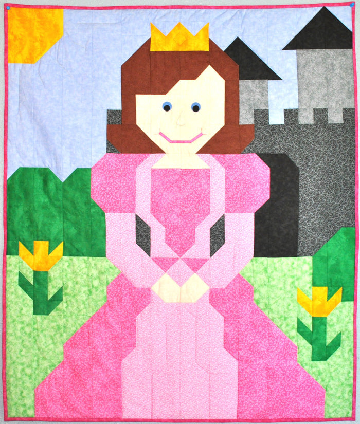 Princess Quilt Pattern CQ-022 - Paper Pattern