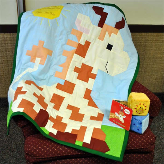 Nigel the Giraffe Quilt CQ-029e - Downloadable Pattern