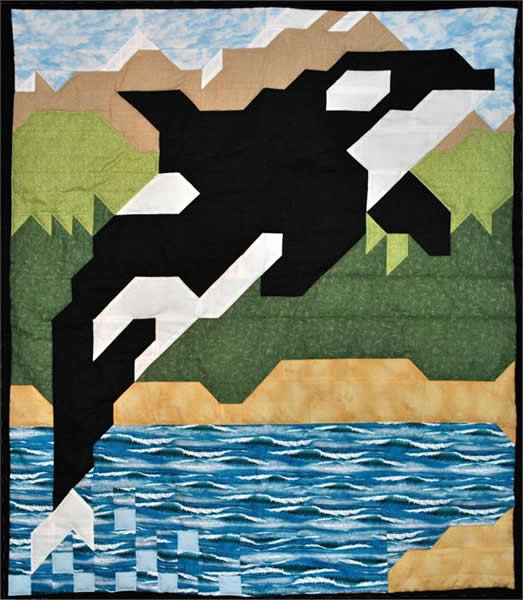 Orca Quilt CQ-053e - Downloadable Pattern