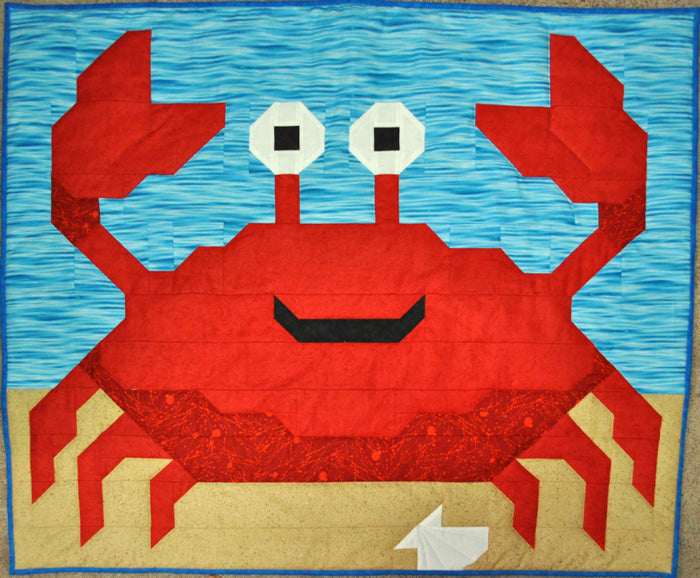 Crab Quilt Pattern CQ-090 - Paper Pattern