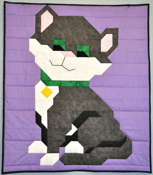 Cat Quilt Pattern CQ-098 - Paper Pattern