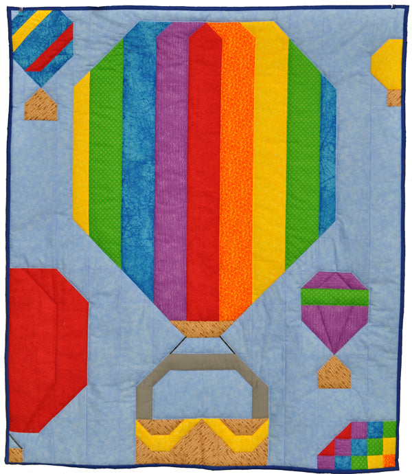 Hot Air Balloon Quilt CQ-125e - Downloadable Pattern