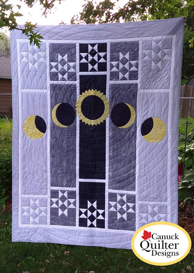 Eclipse Sky Quilt CQD-5512e - Downloadable Pattern