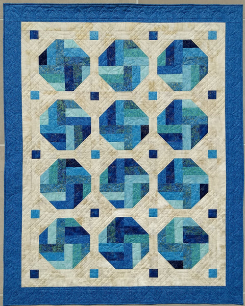 Topiaries Quilt CQD-5628e - Downloadable Pattern