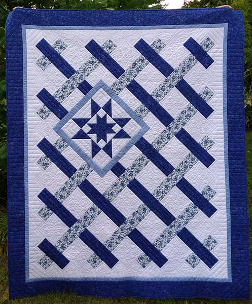 On the Fence Quilt CQD-5635e - Downloadable Pattern