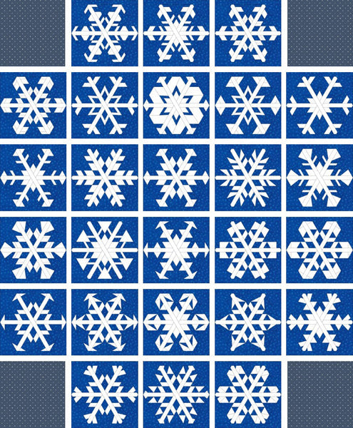 Snowflake Blocks CQD-5703e - Downloadable Pattern