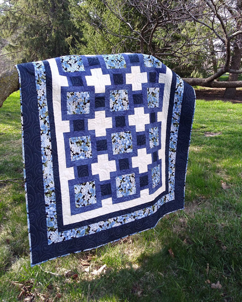 Focus Squared Quilt CQD-5710e - Downloadable Pattern