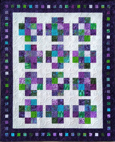 Positivity Squared Quilt CQD-9085e - Downloadable Pattern