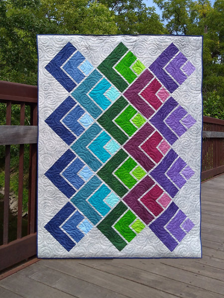 Glacial Quilt CQD-9092e - Downloadable Pattern